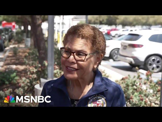 Mayor Bass: I don’t know what in the world 2,000 national guard, 700 marines would be doing in L.A.