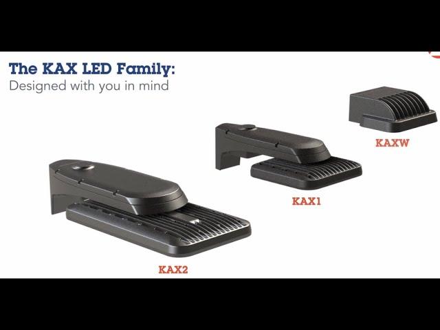 The KAX LED Family from Lithonia Lighting