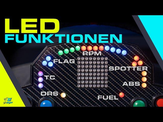 SIMRACING LED FUNKTIONEN SELBST EINRICHTEN mit SIMHUB