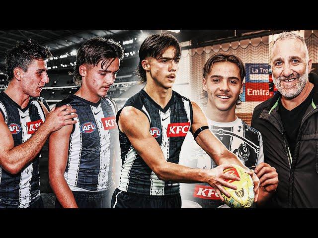 Inside a debutant's first AFL game 