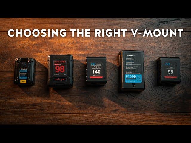 How to Choose the Right V-Mount Battery for your Camera?