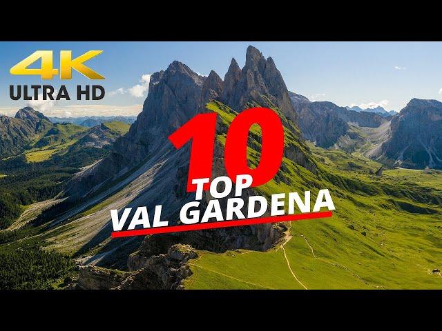 Val Gardena TOP 10 places to visit | Dolomites | Alto-Adige | Italy 4K