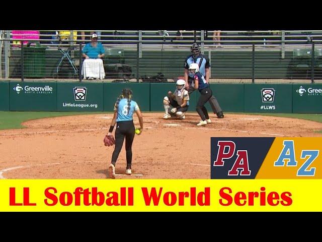 Greensburg, PA vs Wilcox, AZ Softball Game Highlights, 2024 Little League World Series