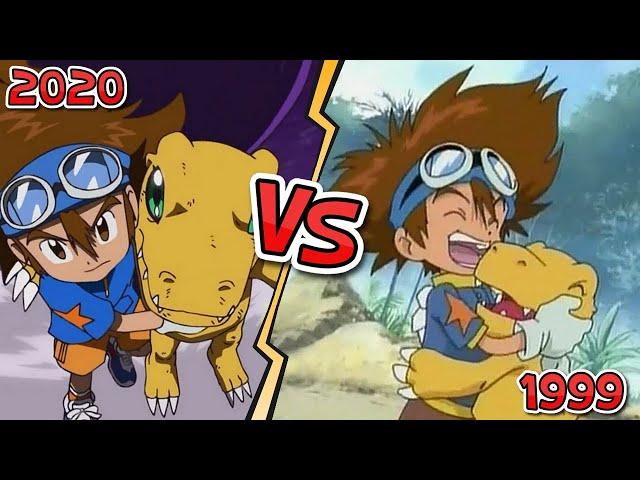 Digimon Adventure: (2020) im Vergleich! Tai und Agumon sind zurück in der Digiwelt