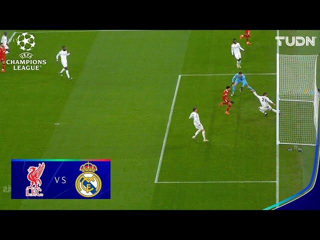 ¡EN LA LÍNEA! El Madrid se salva | Liverpool 0-0 Real Madrid | UEFA Champions League 24/25 | TUDN