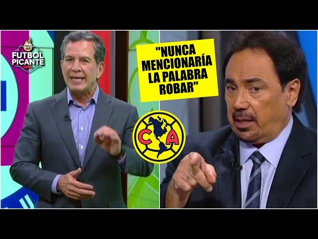 Hugo a Alarcón: NO HABLES DE ROBO del América. La 'MANCHA' en el título de Liga MX | Futbol Picante