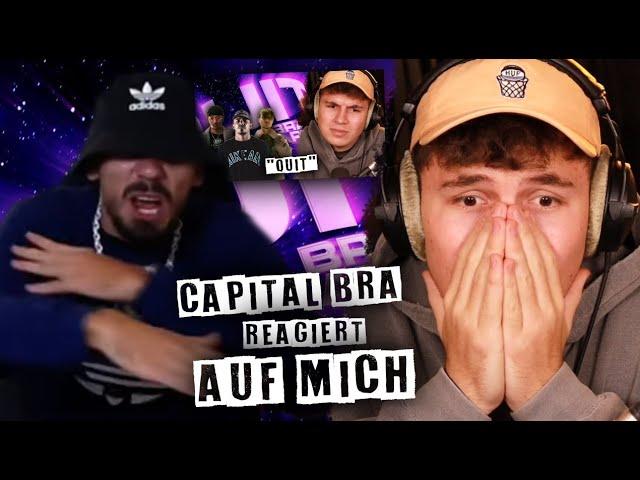 CAPITAL BRA reagiert auf meine REAKTION und nimmt mich HOPS!!! | PtrckTV