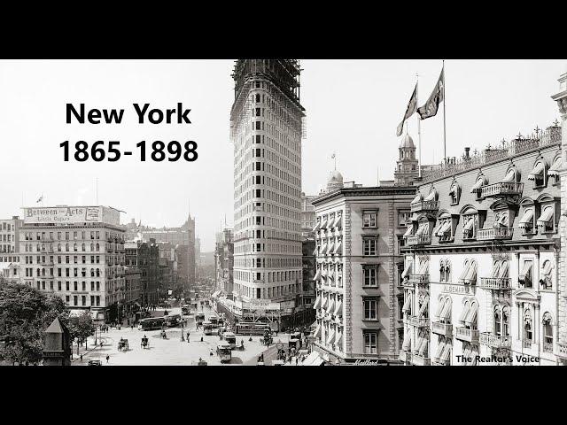 History of New York Documentary 1865 to 1898