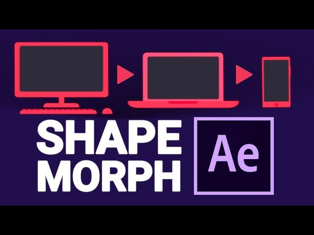 Morph shapes in After Effects| After Effects Tutorial