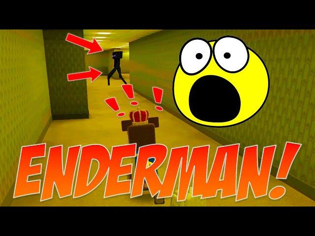 ENDERMAN IN THE BACKROOMS - SUPER BEAR ADVENTURE