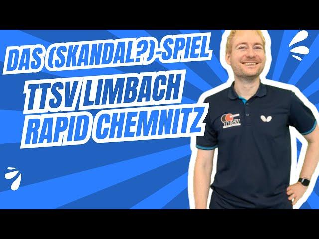 Skandale, Zählgeräte und guter Kaffee - Der Spielbericht LIMBACH vs RAPID Tischtennis 2.BL Chemnitz