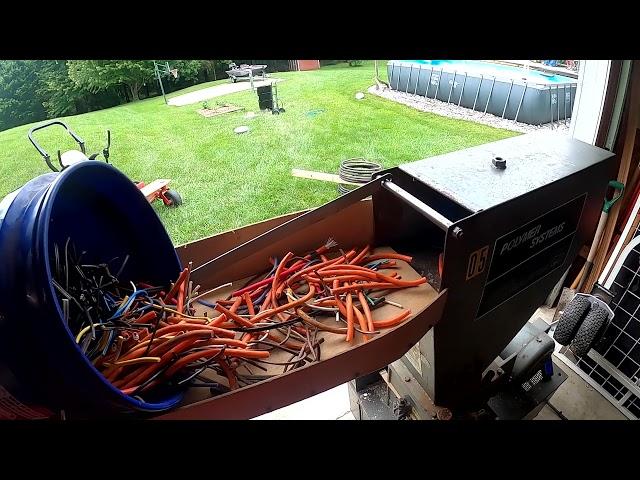 copper wire granulator