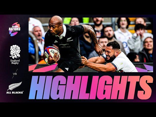 HIGHLIGHTS | ENGLAND V NEW ZEALAND | AUTUMN NATIONS SERIES