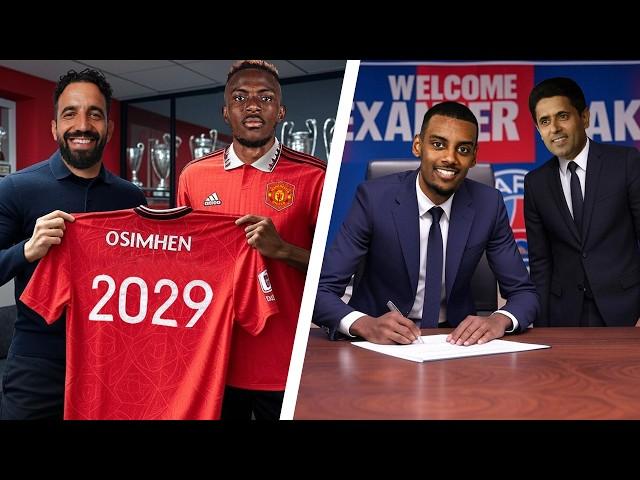  BARÇA'S FIRST TRANSFER! OSIMHEN TO MAN UTD?! PSG SIGNING ISAK? | LATEST TRANSFER RUMOURS 2024