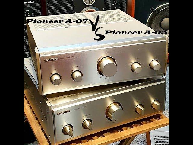 Pioneer A-07 vs Pioneer A-05 - влог Oldplayer