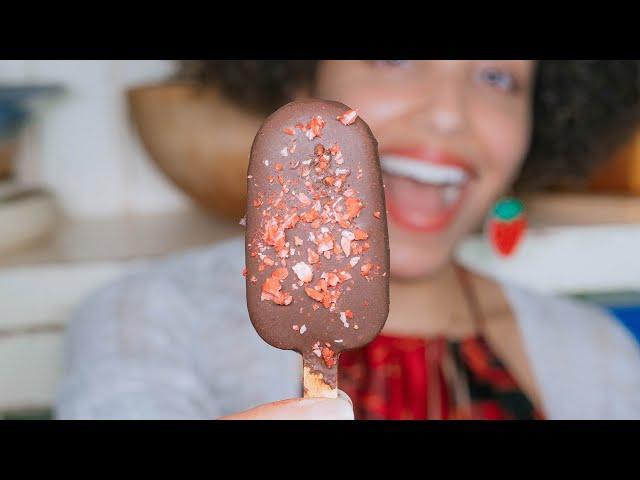 How to Make Homemade Vegan Ice Cream Bars with Few Ingredients! Easy Gluten Free Summer Dessert