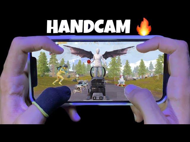 Best HANDCAM 4 Finger + Gyroscope | iPhone 11 Pro Max | PUBG Mobile️