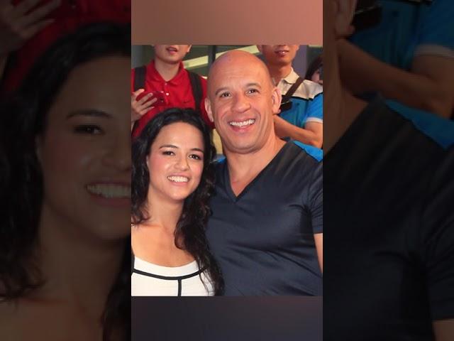 Vin Diesel And Michelle Rodriguez  Together #celebrity #family #movie #fastandfurious