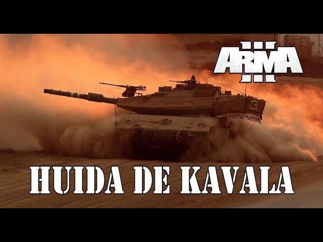 ArmA 3 (Artillero Merkava) La Huida de Kavala 2024 - Coop.30 GRUPO ARMADOS EN DIRECTO [21:9 1440p60]