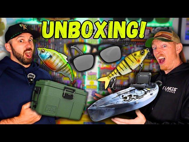 NEW Rods, Swimbaits, KAYAKS AND Coolers ICAST 2024 UNBOXING!