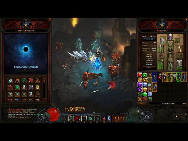 Diablo 3 Rathma Speedfarm  2-3minutes per rift.