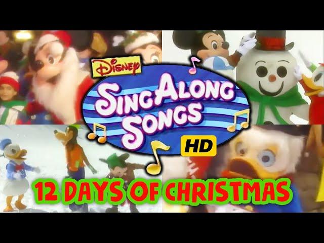 Disney Sing Along Songs: The 12 Days of Christmas HD 1080 - DIStory Dan