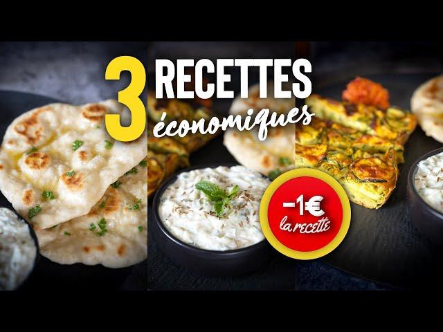 3 ECONOMICAL RECIPES FOR YOUR SUMMER | 1€50 The plate 