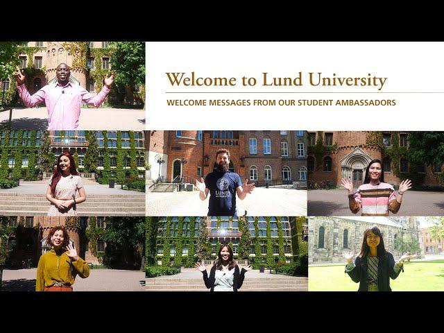 Welcome to Lund University