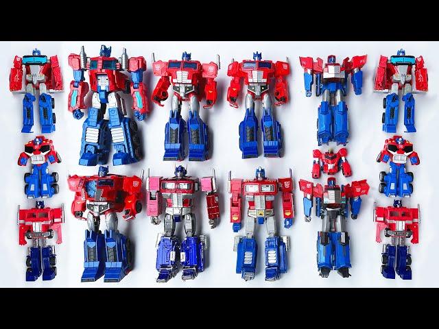 Optimus Prime Robot: Trucks, police cars & excavator cranes – Robot toys