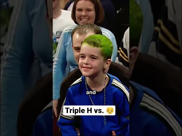 Triple H Tried to Scare a Kid… But This Happened