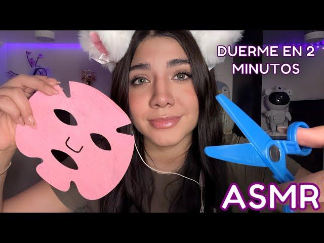 ASMR ESPAÑOL / DUERME DELIC10S0 con mi ATENCIÓN PERSONAL en tu CARITA + TE CUIDO y DOY MIMOS