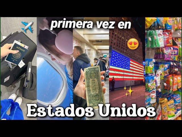 CONOCIENDO USA POR PRIMERA VEZ - Evelyn Rangel