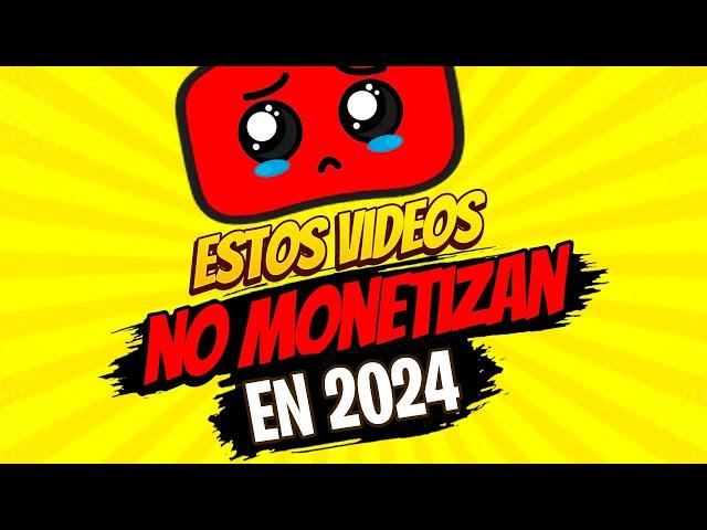 MUCHOS Canales Pequeños NUNCA MONETIZARÁN por estos motivos  Contenido NO MONETIZABLE 2024