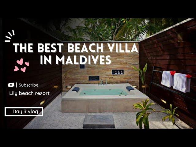 Welcome to our Beach Villa | Maldives vlog 2021 | Day 3 scuba diving