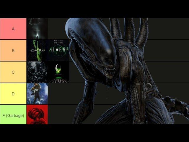 Alien Movies Tier Ranking (Alien - Romulus)