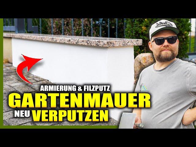 MAUER PUTZ SANIERUNG - Von der ARMIERUNG zum FILZPUTZ - Achtung: Anfänger! | Home Build Solution