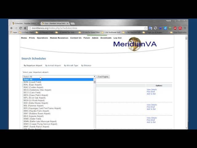 Meridian VA KCARS Tutorial