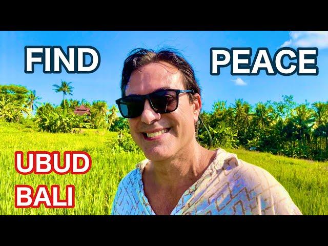 Retire And Escape Chaos, Find Peace.  Ubud Bali Indonesia Travel. Expat Overseas living