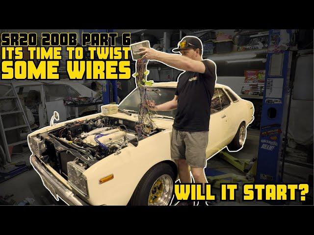 Wiring an SR20 in to a DATSUN 200B. Will it run?