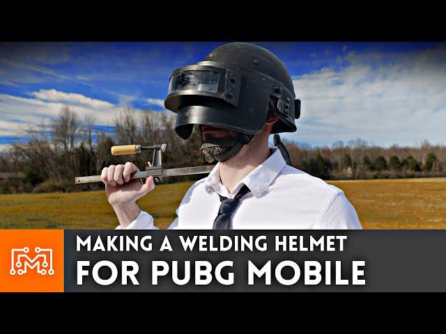 Making a Welding Helmet for PUBG Mobile | I Like To Make Stuff