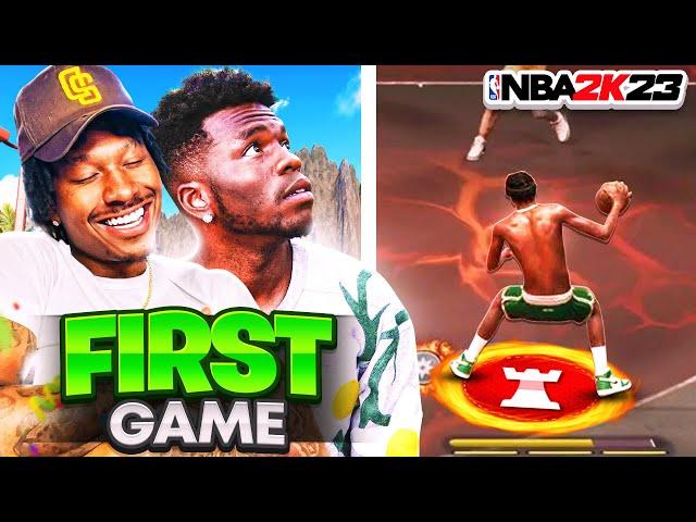 Duke Dennis And ImDavisss Plays NBA 2K23 For The First Time Together!