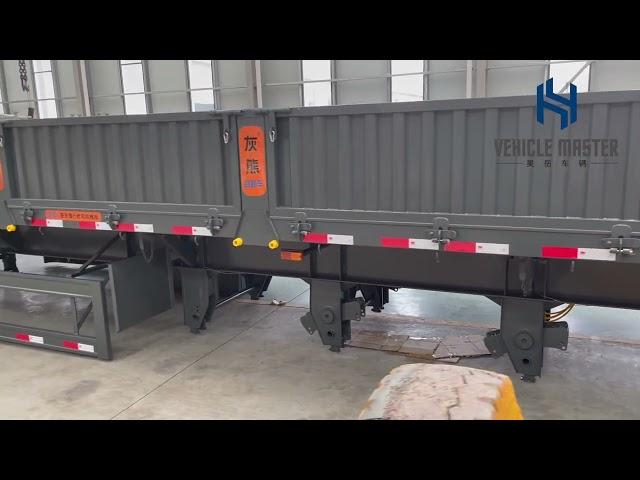 13m 3 Axle Side Wall Semi Trailer Manufacturer - Vehicle Master