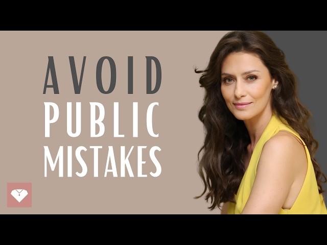 7 THINGS ELEGANT WOMEN NEVER DO IN PUBLIC