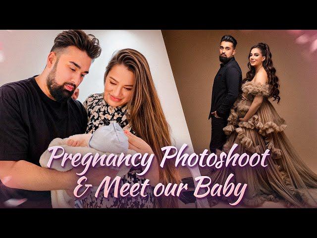 Finally we Meet Our Baby | Pregnancy Photoshoot | Parnian & Fahim Tanweer | Baby Vlog 9