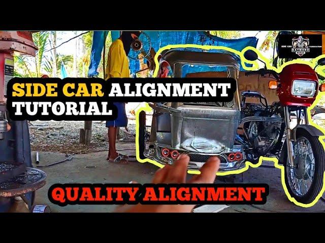 SIDE CAR ALIGNMENT TUTORIAL | how to make side car