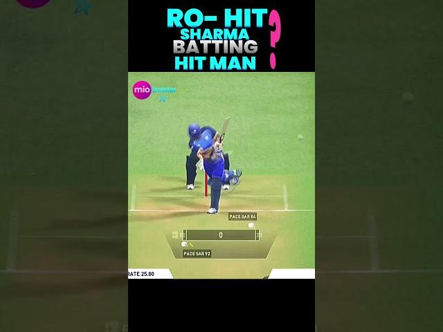 Rohit Sharma Batting Hit The Hit Man | Dream Cricket 25 #ipl2025 #ipl