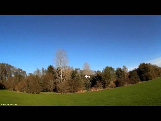 30 3D biplane 2nd flight with slightly more power