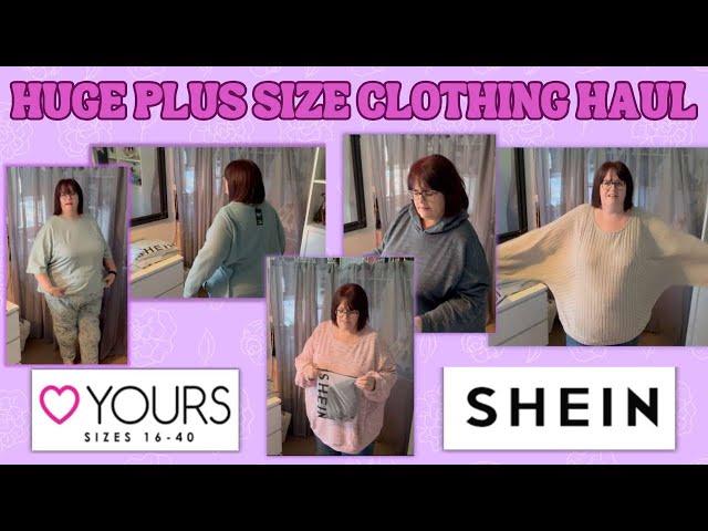 HUGE SHEIN/YOURS PLUS SIZE CLOTHING HAUL & TRY-ON | CARLA JENKINS