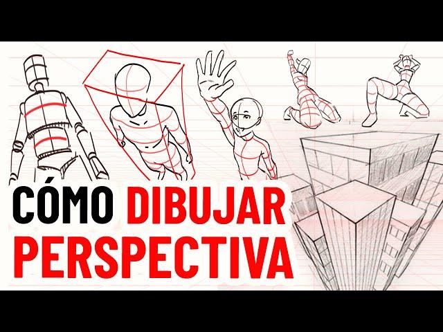 EL MÉTODO DEFINITIVO para DIBUJAR PERSPECTIVA y PROFUNDIDAD