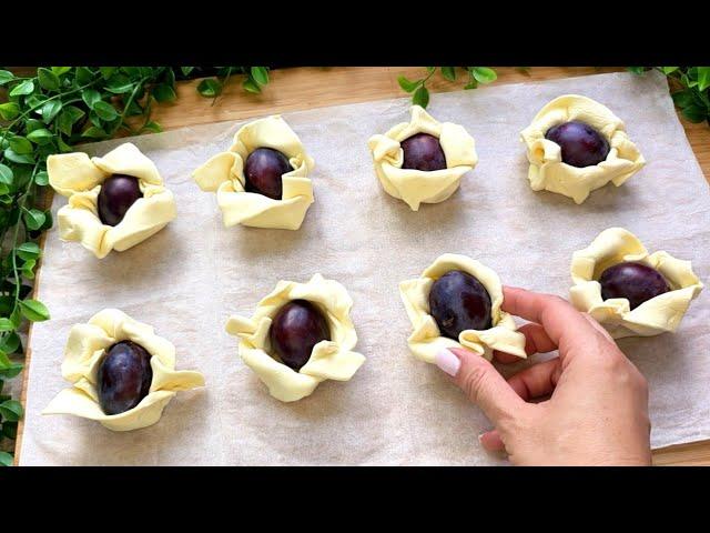 Brilliant puff pastry recipes - Quick, easy & delicious flowers 